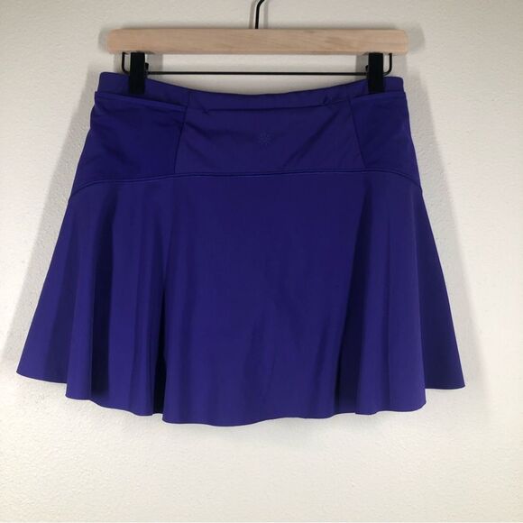 Athleta Royal Purple Blue Match Point Athletic Skort Skirt Phone Pocket Small - Picture 1 of 7